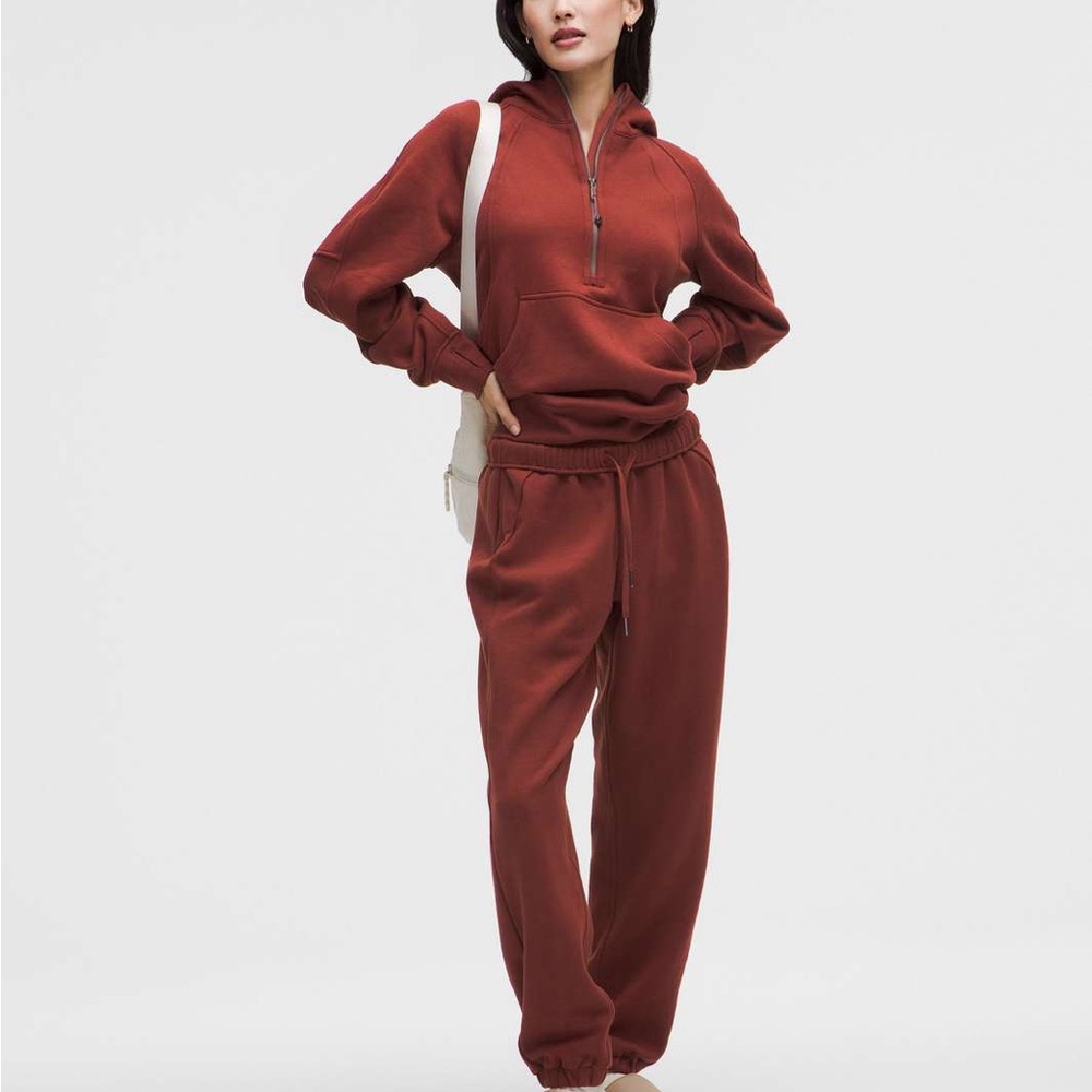 Lululemon Athletica Maroon Jogger Pant